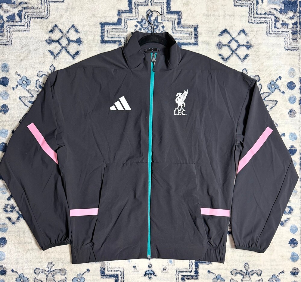 adidas LFC ANTH JKT jacket medium black Liverpool FC track top